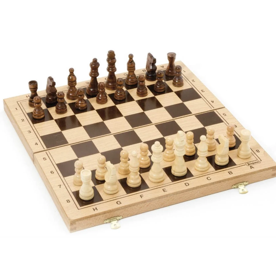 Jeu d'échecs, boîte pliante, Jeujura