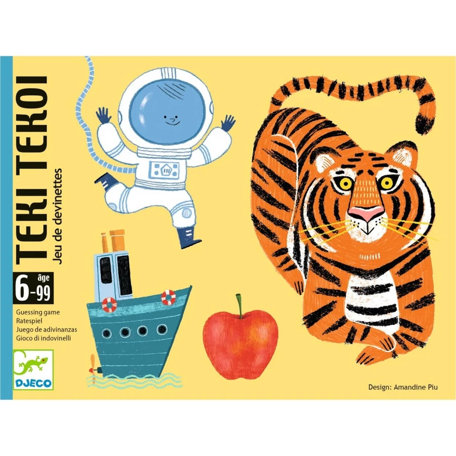 Juego de cartas Teki Tekoi, Djeco
