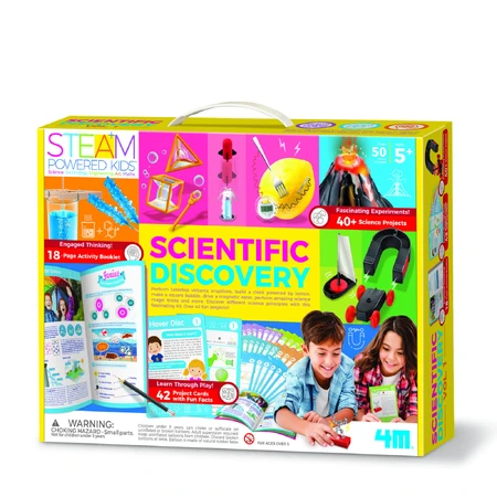 Science Kit - Science Discovery Vol. 1 - 42 expériences, STEAM Kids