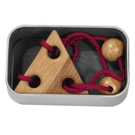 Logic game IQ release ring in metal box-6