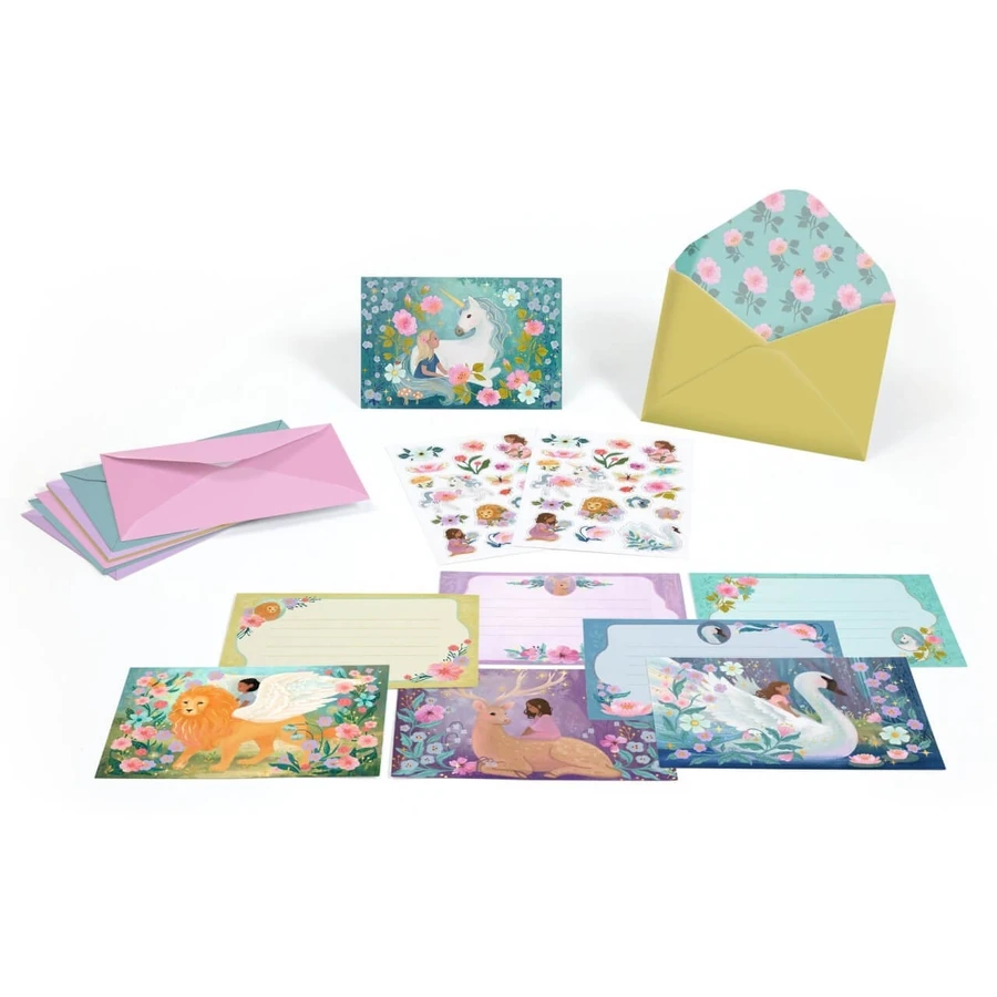 Fantastic Animals invitation set, Djeco