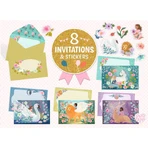 Fantastic Animals invitation set, Djeco