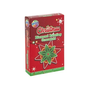 DIY-Kreativ-Set, Weihnachtsschmuck, Dimaond-Malerei, Stern