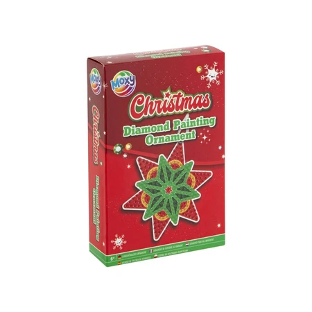DIY-Kreativ-Set, Weihnachtsschmuck, Dimaond-Malerei, Stern