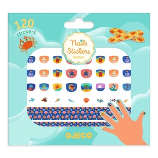 Autocollants méditerranéens pour ongles, Djeco