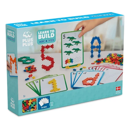Plus-Plus Bouwset, 600 stukjes, Letters en cijfers