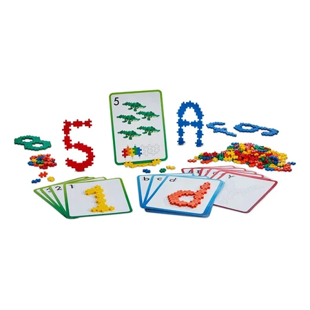 Plus-Plus Bouwset, 600 stukjes, Letters en cijfers