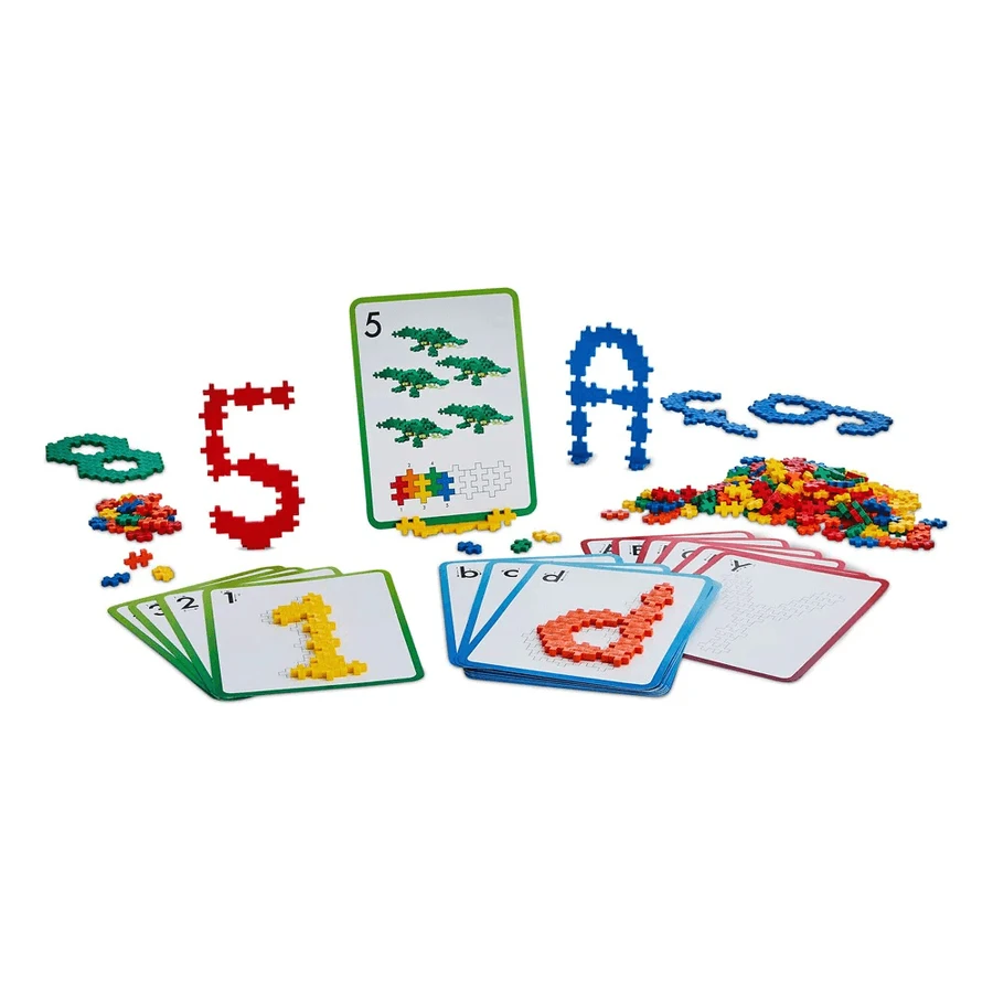 Plus-Plus Bouwset, 600 stukjes, Letters en cijfers