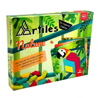 Juego educativo mosaico trapezoidal, Naturaleza