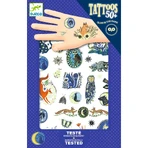 Phosphorescent temporary tattoos Nocturnal animals, Djeco