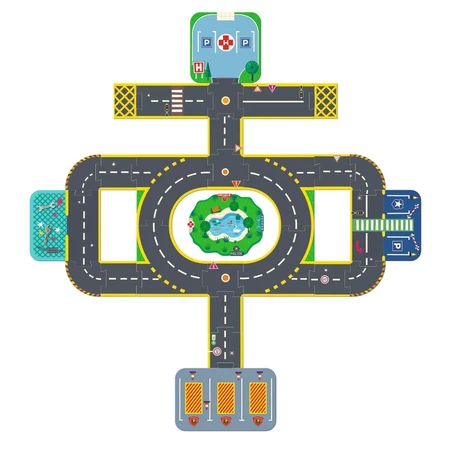 Puzzle 3D Ciudad Gigante, Djeco