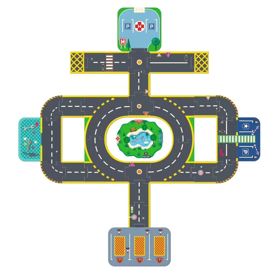 Puzzle 3D Ciudad Gigante, Djeco