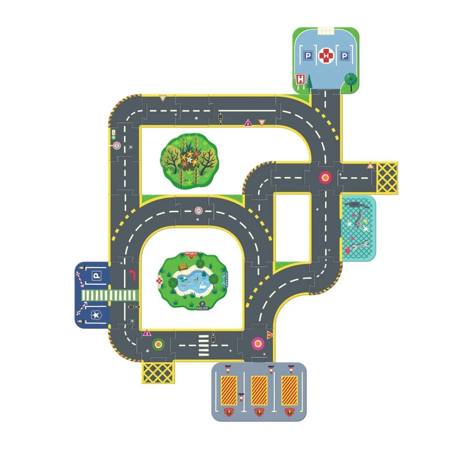 Puzzle 3D Ciudad Gigante, Djeco