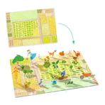 Jeu créatif d'autocollants réutilisables Farm, Djeco