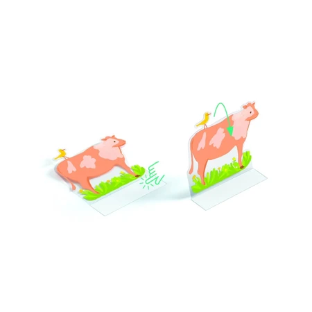Jeu créatif d'autocollants réutilisables Farm, Djeco