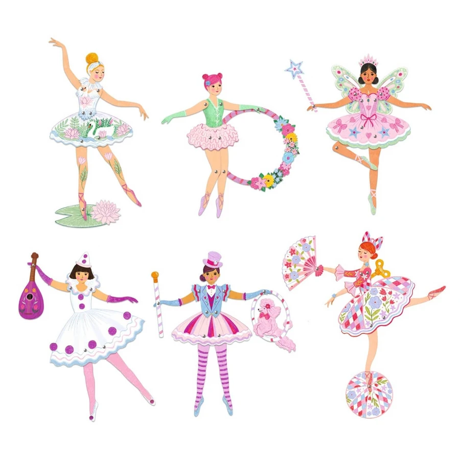 Set creativo Bailarinas, Djeco