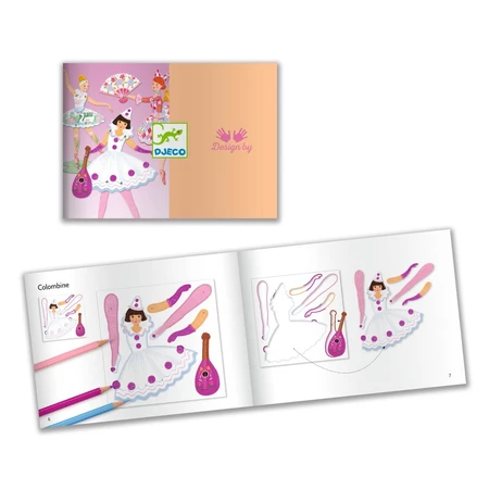 Set creativo Bailarinas, Djeco