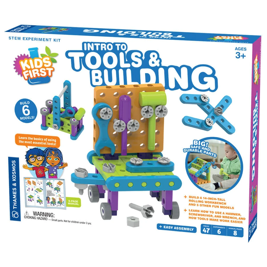 Kit STEM Primeros pasos Herramientas y construcción