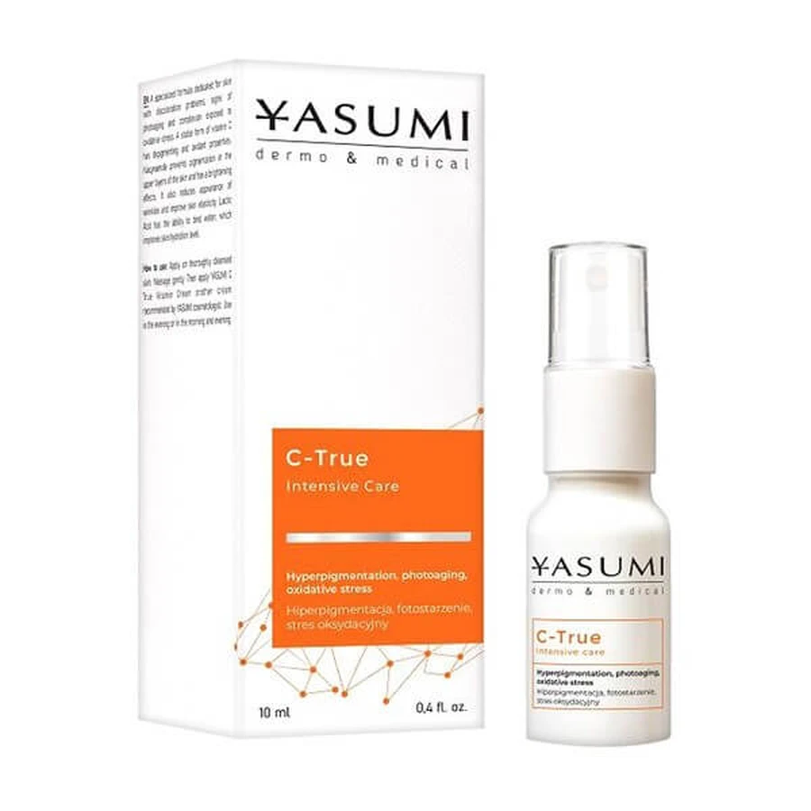 Yasumi, C-True Intensive Care, Vitamin C Serum, 10 ml