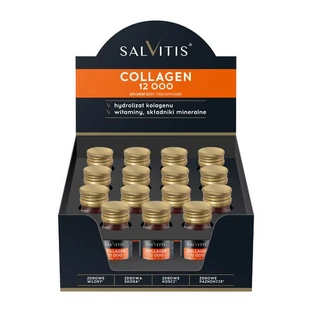 Salvitis Kit de colágeno, colágeno para beber, líquido, 30 ml x 15 uds.