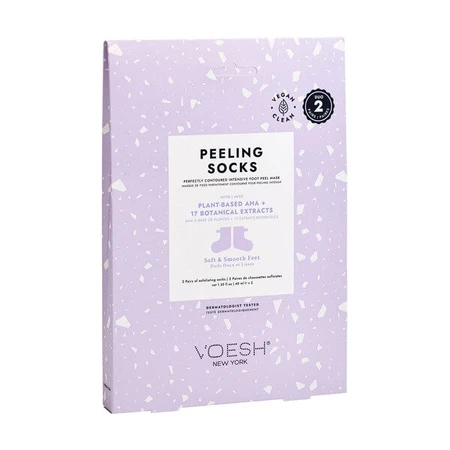 Voesh, peelende Fußsocken, 2 Paar