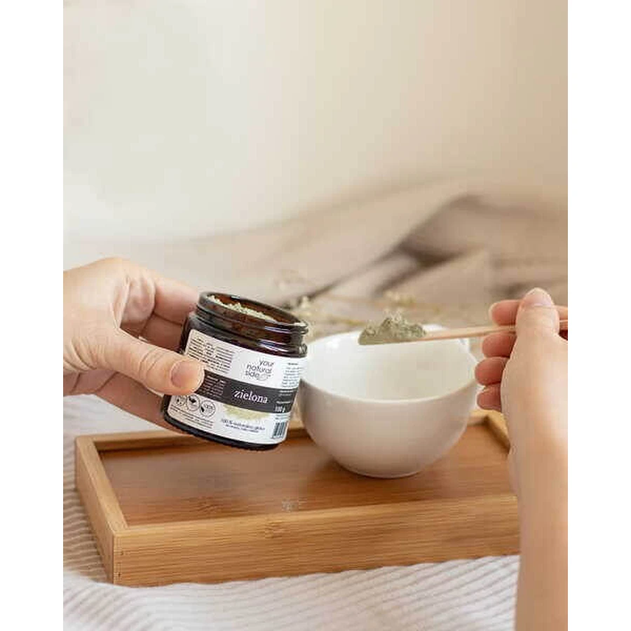 Your Natural Side, arcilla cosmética, verde, 100 g