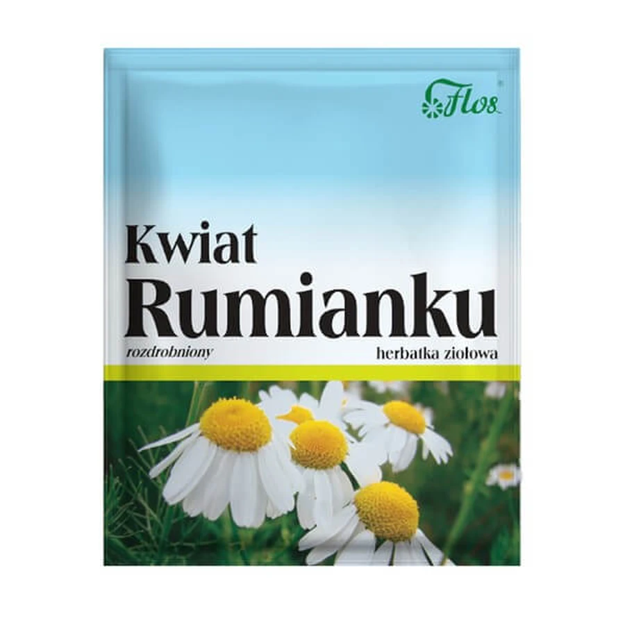 Flos, Kamille, geplette bloem, kruidenthee, 50 g