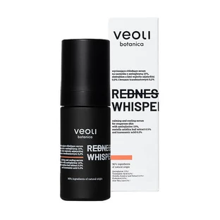 Veoli Botanica Redness Whisperer, beruhigendes und kühlendes Serum für Kapillaren, 30 ml