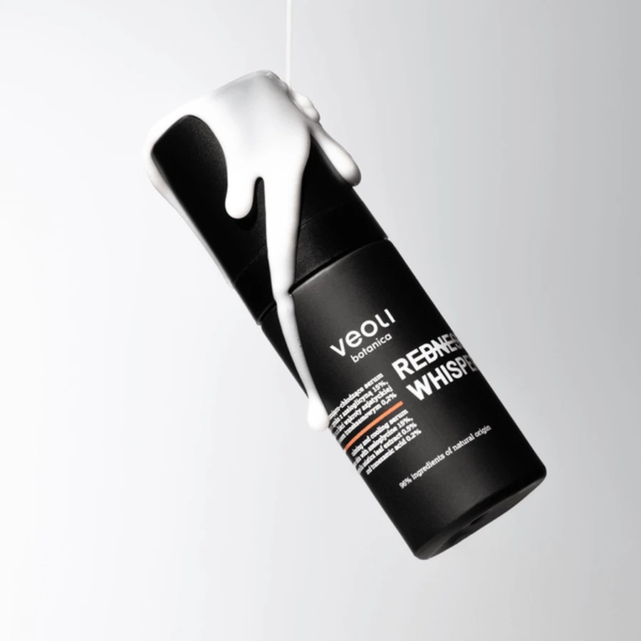 Veoli Botanica Redness Whisperer, beruhigendes und kühlendes Serum für Kapillaren, 30 ml