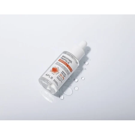 APLB Bacchiol Propolis Ampulle, beruhigendes Gesichtsserum mit Bacchiol und Propolis, 40 ml