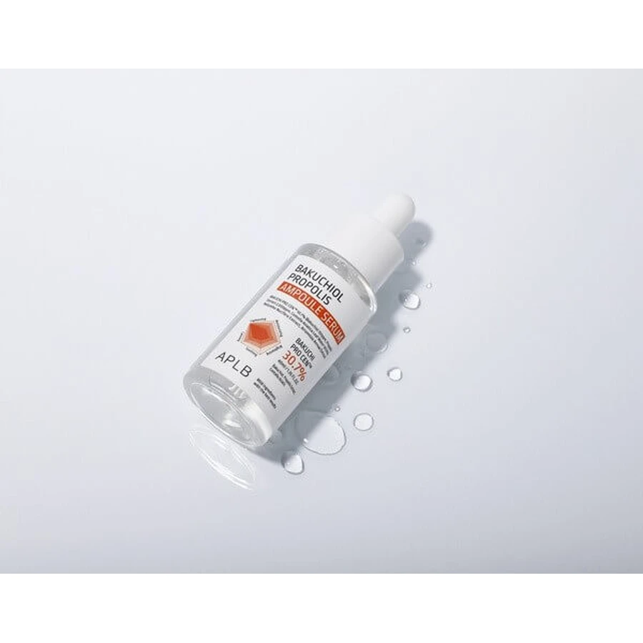 APLB Bacchiol Propolis Ampulle, beruhigendes Gesichtsserum mit Bacchiol und Propolis, 40 ml