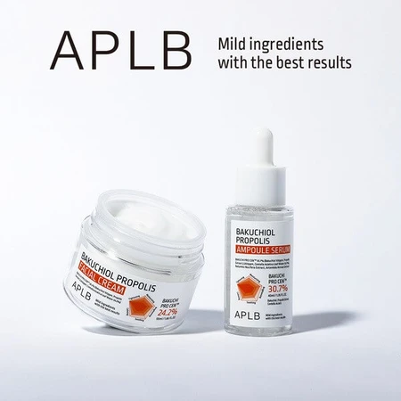 APLB Bacchiol Propolis Ampulle, beruhigendes Gesichtsserum mit Bacchiol und Propolis, 40 ml