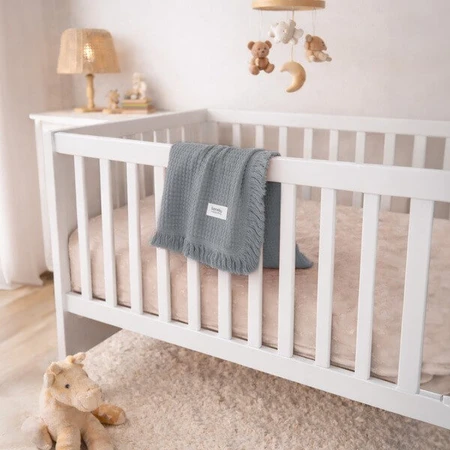 Lionelo Musselin-Decke, Baby-Musselin-Decke, Grey Dove, 1 Stück.