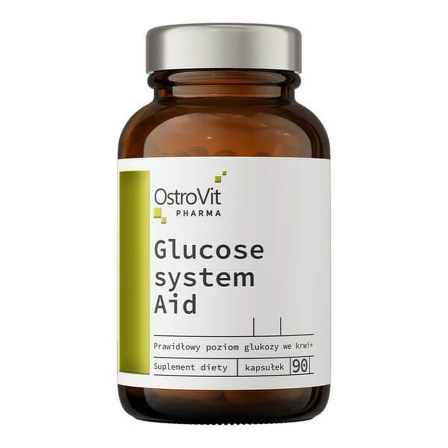 OstroVit Pharma Glucose System Aid, capsules, 90 pcs.