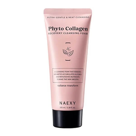 Naexy Phyto Collagen, regenerating facial cleansing foam, 100 ml
