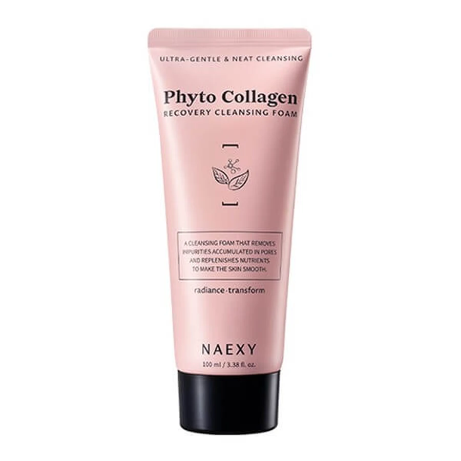 Naexy Phyto Collagen, regenerating facial cleansing foam, 100 ml