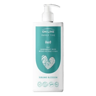 On Line Family Time, 2-in-1 Seife Sublime Blossom, 500 ml