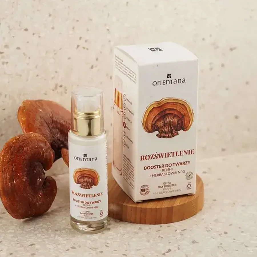 Orientana, illuminating booster Reishi and Mountain Rosacea, 30 ml
