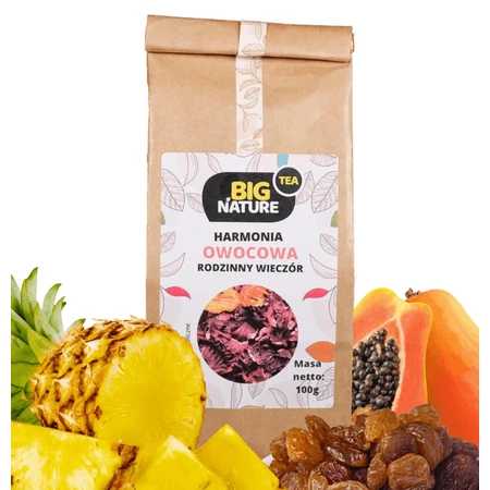 Big Nature Harmony vruchtenthee, Family Evening thee, 100 g