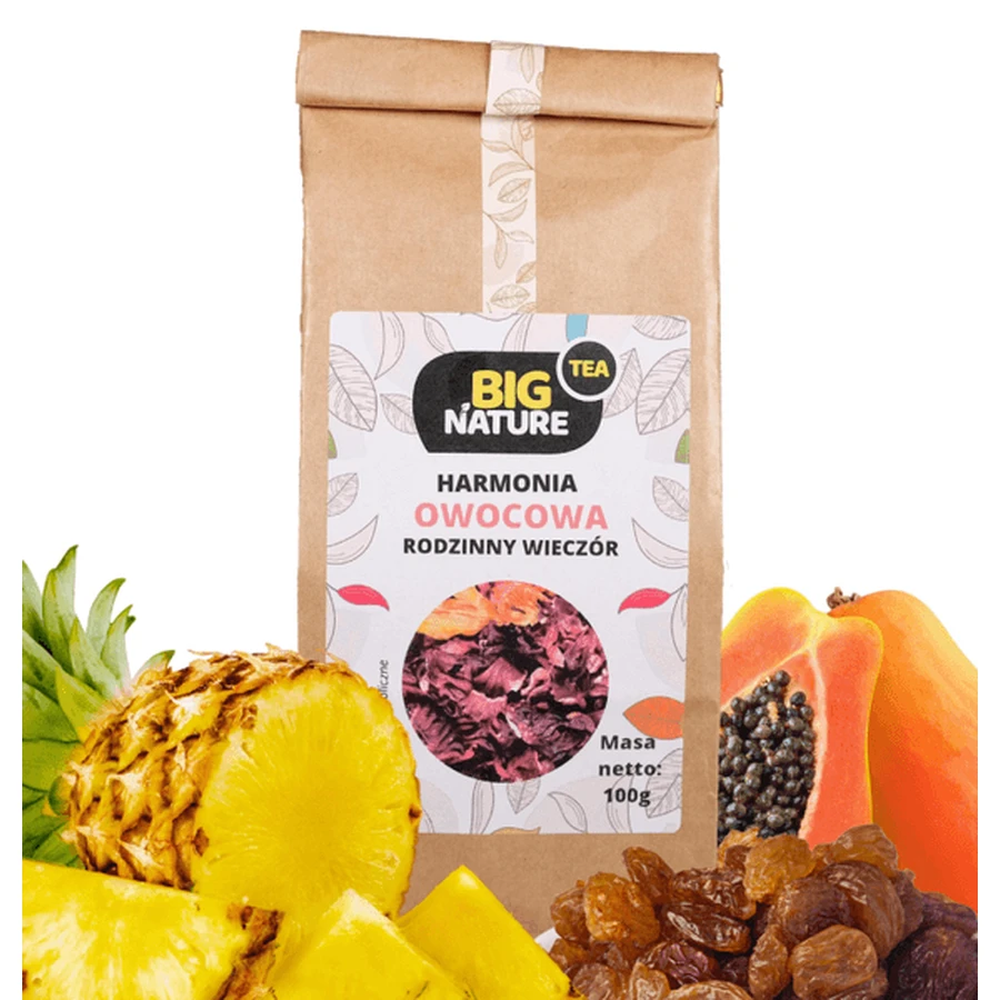 Big Nature Harmony vruchtenthee, Family Evening thee, 100 g