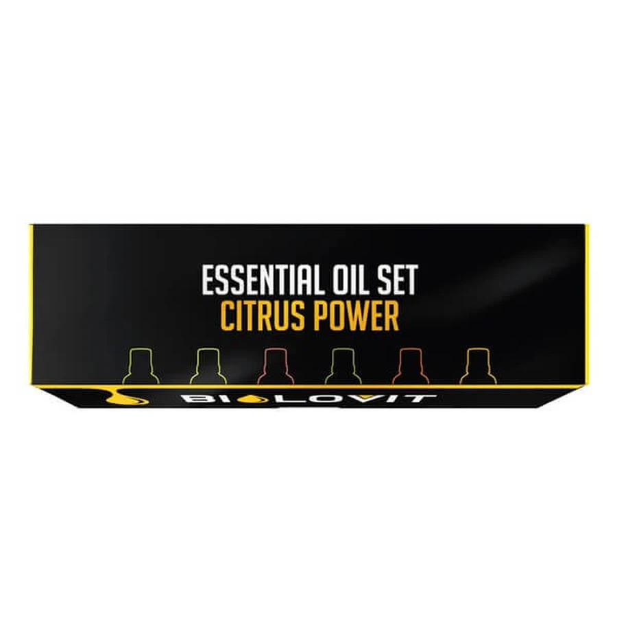 Bilovit, Set ätherisches Öl Citrus Power, 6 x 10 ml