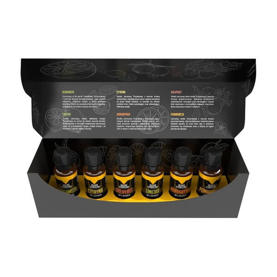 Bilovit, Set ätherisches Öl Citrus Power, 6 x 10 ml