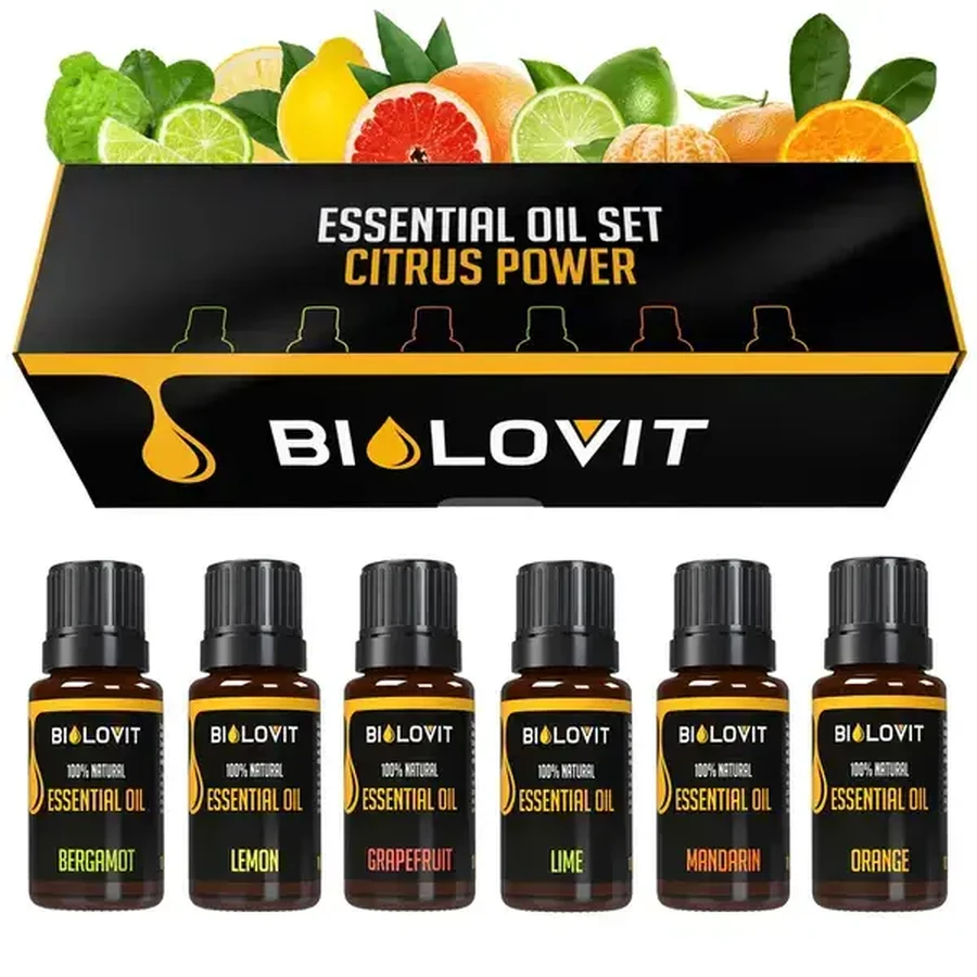 Bilovit, Set ätherisches Öl Citrus Power, 6 x 10 ml