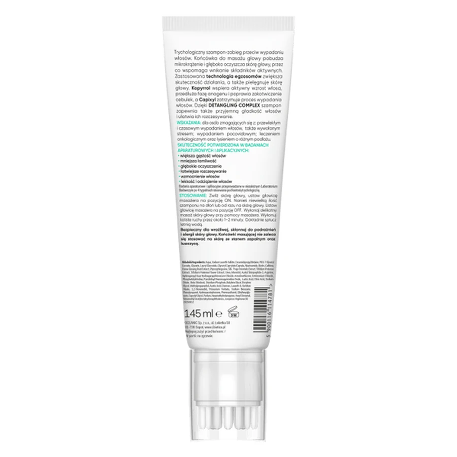 L'Biotica Biovax Trychologic Haarausfall und Haarverdichtung, Shampoo-Behandlung, 145 ml