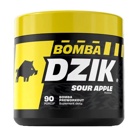 Boar Bomb Preworkout Sour Apple, powder, sour apple flavor, 300 g