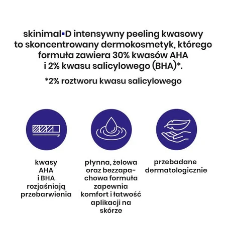 Skinimal D, intensive acid peel, 30 ml