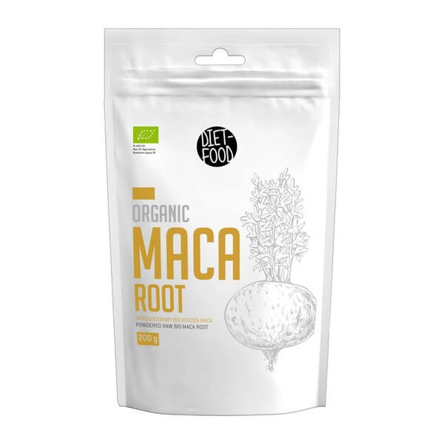 Diet-Food, Bio maca, polvo, 200 g