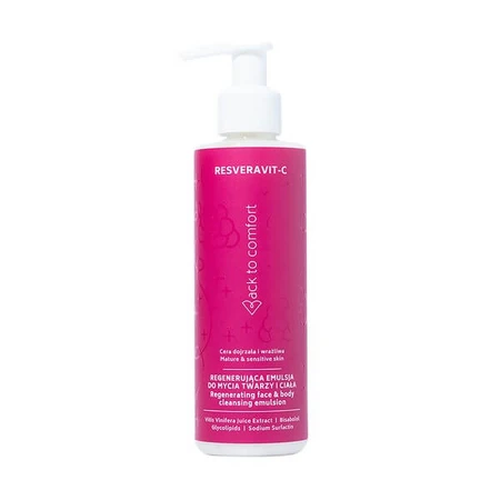 Back to Comfort Resveravit-C, regenerating face and body wash emulsion, 200 ml