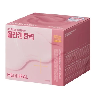 Mediheal Derma Modeling Pack [Collagen Firming], straffende Algen-Gesichtsmaske mit Serum, 1 Packung