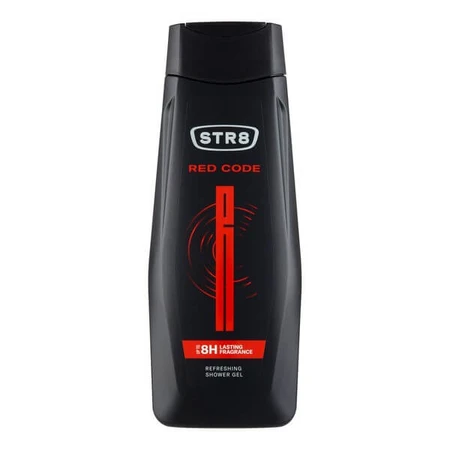 STR8 Red Code, refreshing shower gel, 400 ml